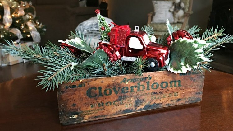 jedľové vetvy vydržia dlhšie dekorácia stola diy aranžmán dekorácie figúrky