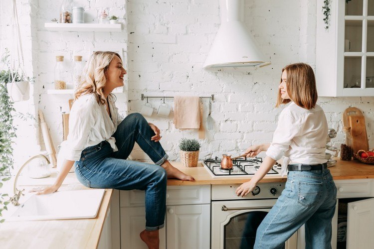 Pracovné tričko s tipmi v štýle džínsov