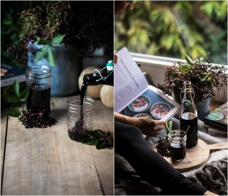 Bezinky recepty domáca šťava základný recept čerstvé ovocie