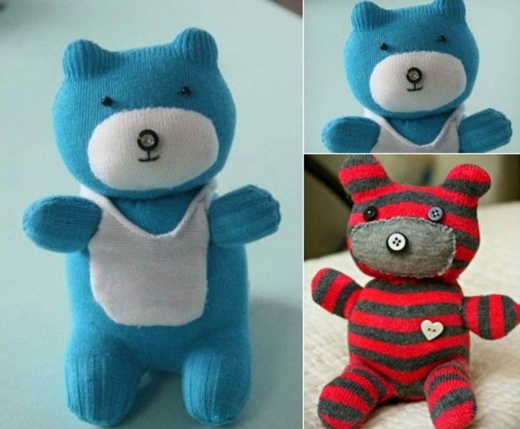 Vyrobte si plyšové ponožky sami - rýchly a ľahký nápad