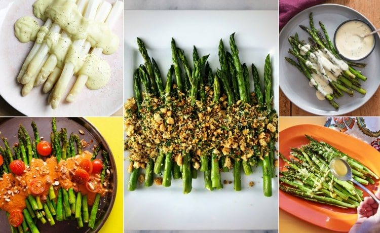 Vytvorte si vlastnú špargľovú omáčku - recepty na stonky zelenej a bielej špargle
