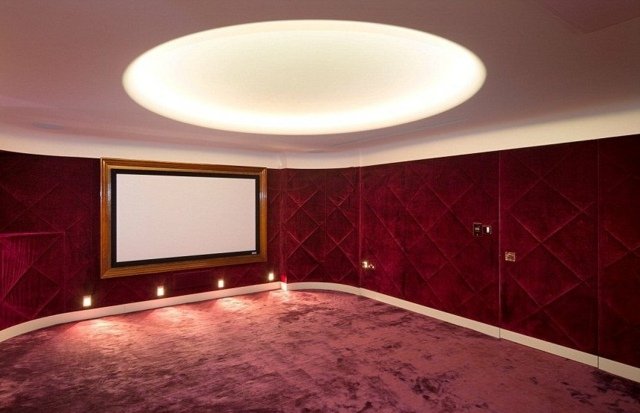 Nápady na čalúnenie moderné jahodovo červené oblasti použitia