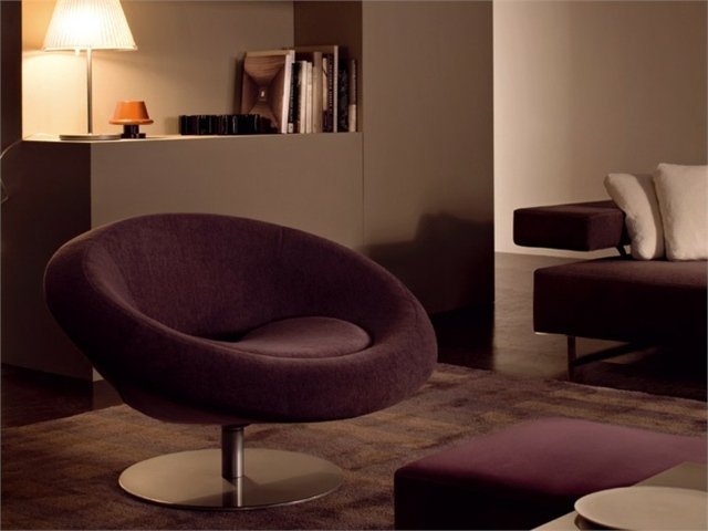 kryt Alcantara kovový rám čítací kútik do obývačky