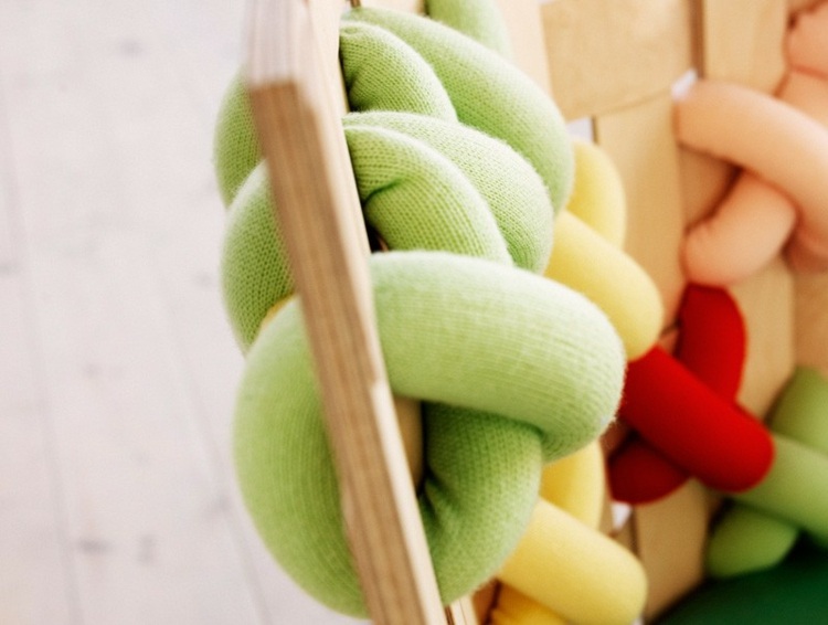 sedacie kreslo dizajn textilné farby rolka preglejka breza