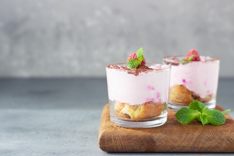 Letné dezerty bez pečenia Recept na mascarpone parfait v pohári