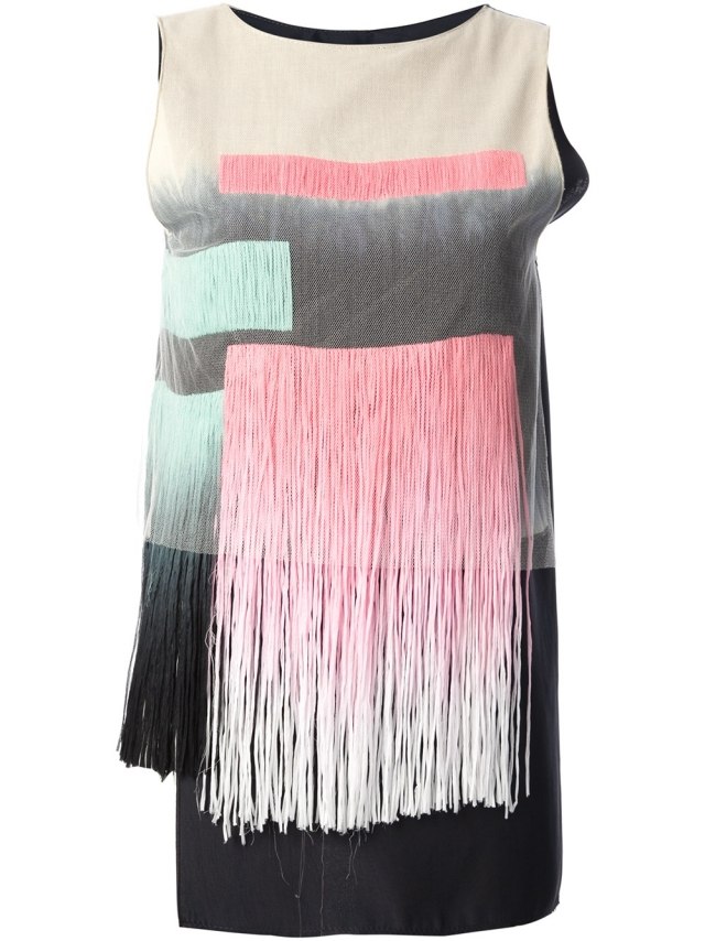 letné ležérne košeľové šaty s ružovými strapcami-TER ET BANTINE ležérne košele-šaty-rovného strihu-košele-šaty-TER-ET-BANTINE-magické-odtiene-fringing