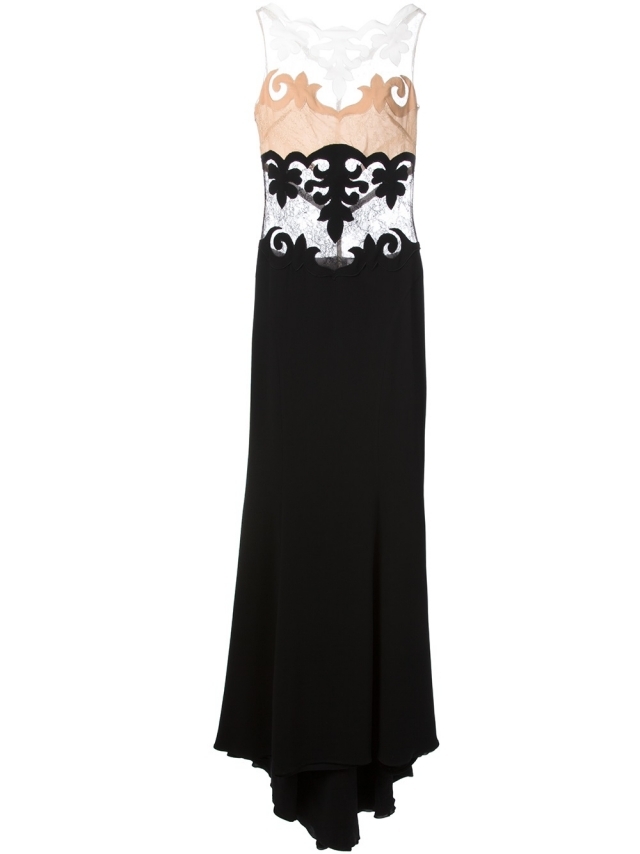 večerné šaty po členky-hravé detaily-top priehľadná čipka-zuhair-murad dĺžka po členky-večerné-šaty-hravé-detaily-zuhair-murad