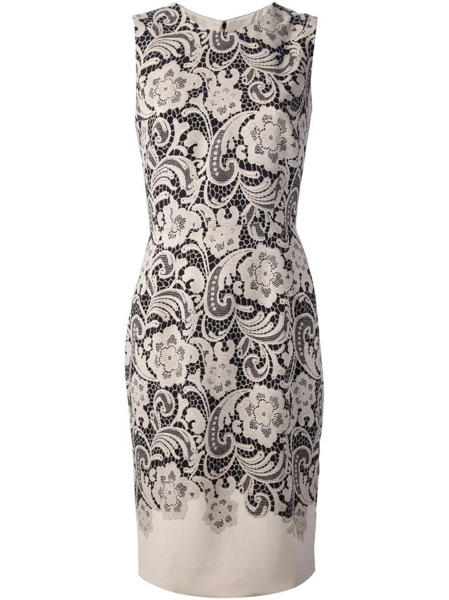 Koktejlové šaty na skimming-Haute-Couture-Mode DOLCE & GABBANA Koktejlové šaty s roztrhnutým skimmingom-Haute-Couture-Mode-DOLCE- & amp; -GABBANA