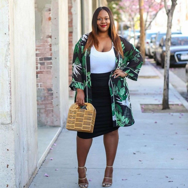 Letný outfit, ktorý ukrýva bruško a tipy na módne veľkosti