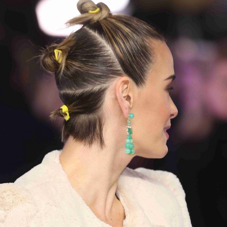 Účes Bob štýl jednoduché účesy updos tipy krátke vlasy