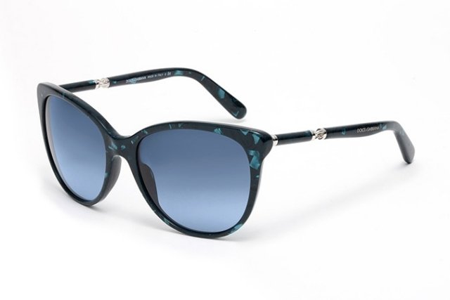 slnečné okuliare s briliantovým rámom s efektom braku