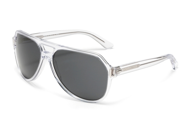 pilotný rám-acetát-biele-transparentné-sivé okuliare