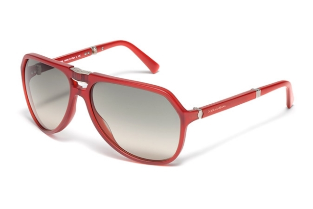 Pánske slnečné okuliare Aviator-Frame-Acetate-Red-Dolce-Gabbana-2014