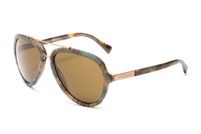 Okuliare Aviator s rámom acetát-gradient-hnedo-šedé 2014