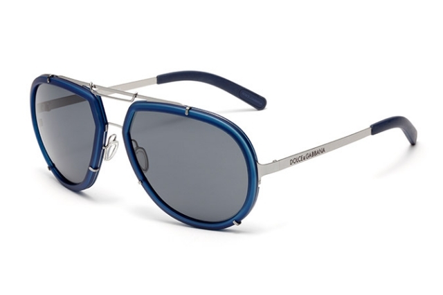 okuliare pre letec-kov-acetát-rám-strieborno-modrá