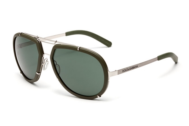 okuliare pre letec-kov-acetát-rám-khaki-zelená