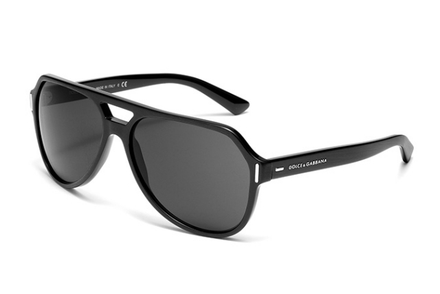 okuliare pre letec-acetát-rám-matné-čierne-pánske-dolce-gabbana