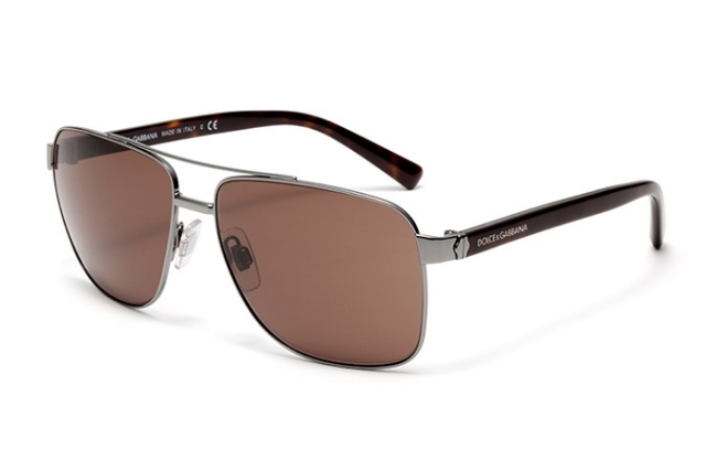 kov-predný rám-hnedé okuliare-pánske-dolce-gabbana