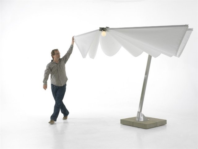 slnečník dizajn jednoduchý tvar ľahko použiteľné nápady