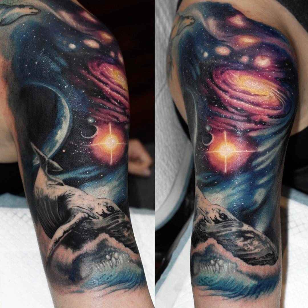 ЦВЕТЕН РЕАЛИЗЪМ - снимков пример за татуировка