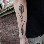 геометрични дизайни на татуировки на ръцете Best of Arrow tattoo от john vogdo