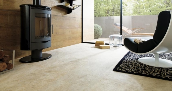 dlaždice kameň vzhľad drevo vzhľad stena Montana med