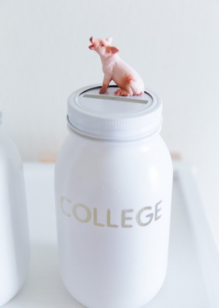 Pokladnička Tinker - vyrobte si vlastné prasiatko zo skrutkovacieho skla Peňaženka Tinker-prasiatko-urob si sám-veko-skrutkovač