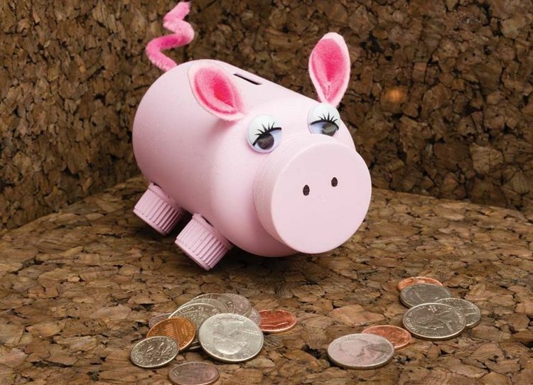 Vyrobte si vlastnú pokladničku na pokladničku s prasiatkom a vekom