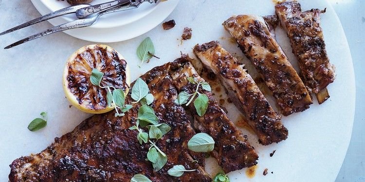 Stredomorské náhradné rebrá ako marinovanie