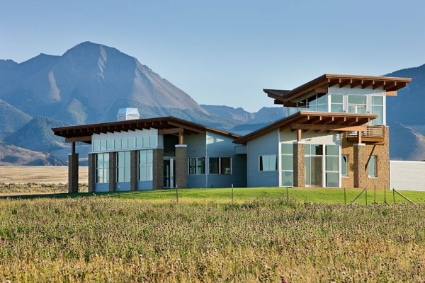 Vidiecky dom Remote Valley - fasáda