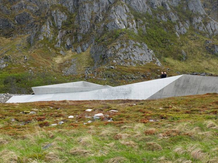 sever MORFEUS arkitekter tichá zóna parkovisko betón