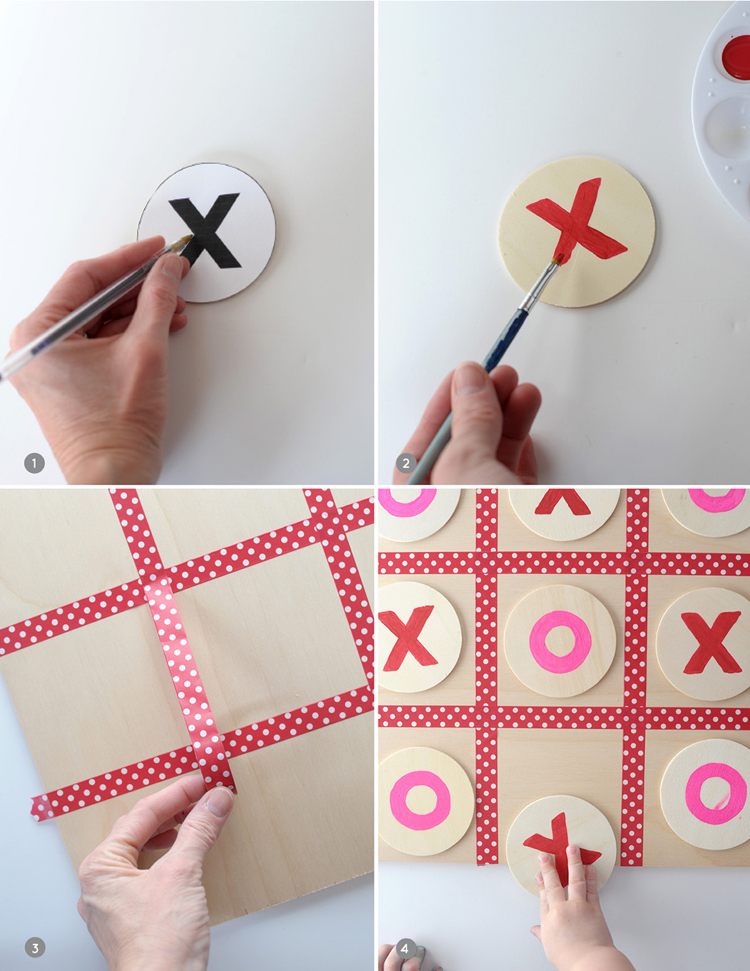 Vytvárajte hry sami -tic-tac-toe-kids-board