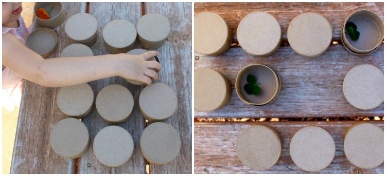 hry-urob si sám-pamäť-príroda-darčekové krabičky-okrúhle