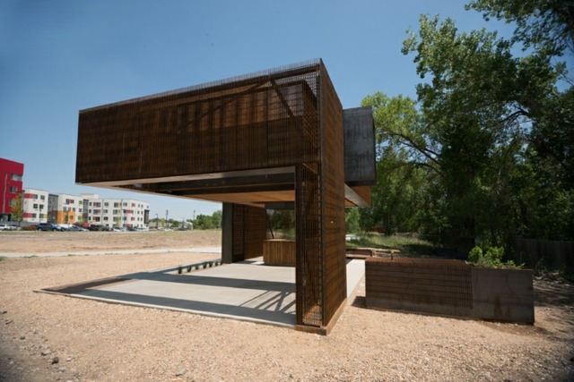 Pôdorys konštrukcie z ocele a betónu