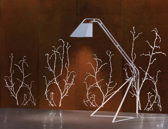 Akcenty v dizajne chodby stojacej lampy Akcenty dizajnu stojacej lampy na chodbe