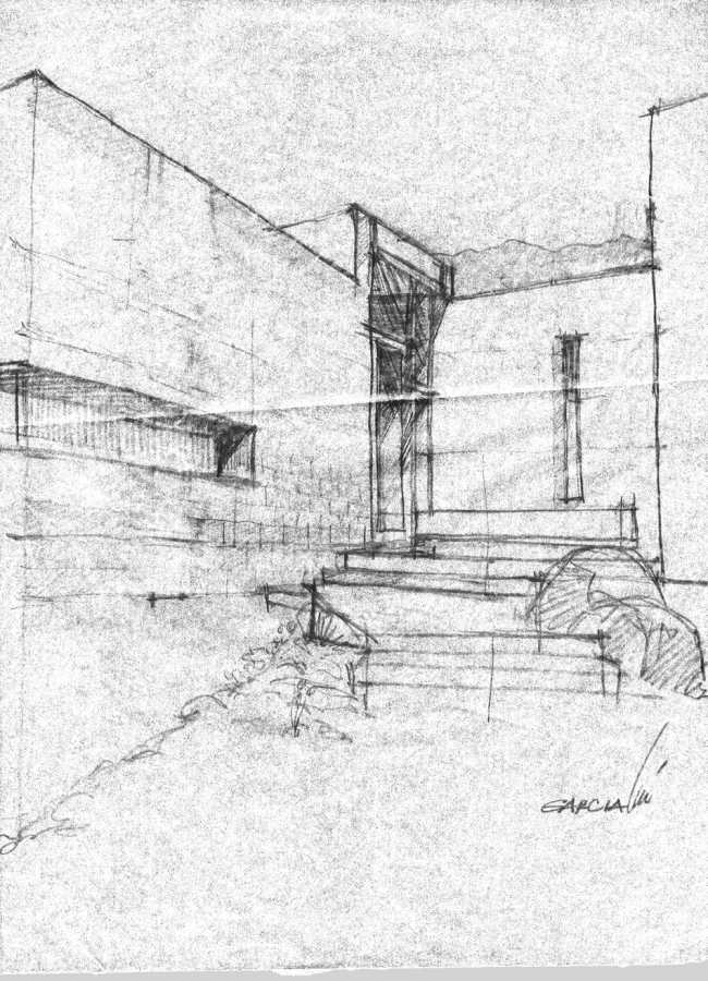 ibarra rosano design architects garcia modern house tocson ibarra rosano design architekti garcia masívny dom tocson