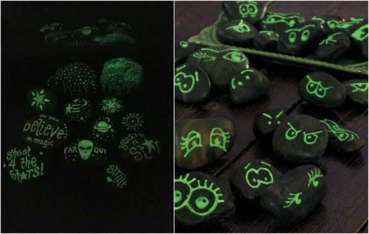 Kamene so spismi, ktoré žiaria v tme