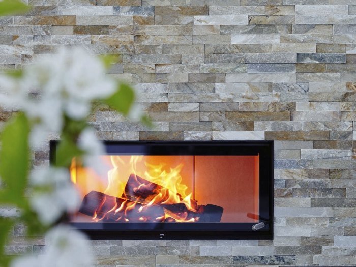 ultranaturné krémové dyhy krbová vložka sklenená stena kamenná stena-obývačka-prírodný kameň-optika-klimex-ultranature-krém