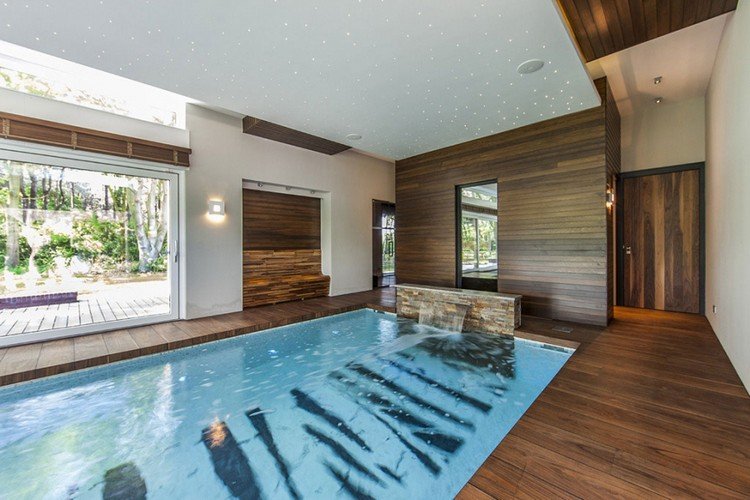 hviezdna obloha-led-stropné-osvetlenie-krytý bazén