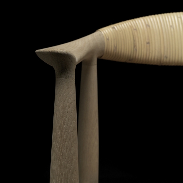 Dizajnová klasická stolička The Chair dub alebo jaseň 1949