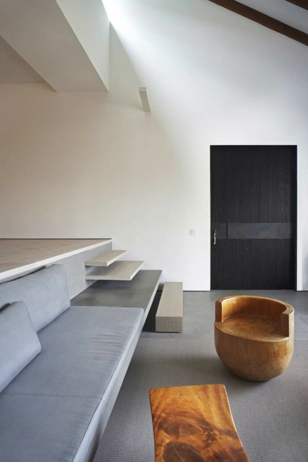 štýlový byt v Singapure- schody