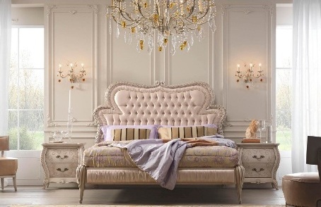 zariadenie Taliansko lustrami pregno kristal