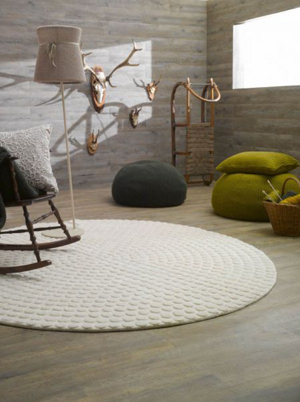 podlahové svietidlo pletené tienidlo doimo dekor vlnený poťah stojanová lampa pletený odtieň doimo dekor vlnený poťah