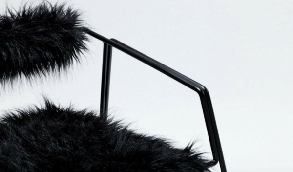 Detail belgického dizajnérskeho nábytku