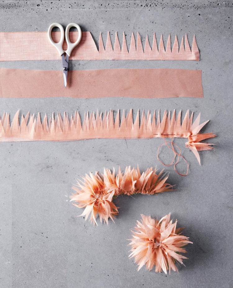 vyrobte si látkové kvety sami návod na šitie rpsa