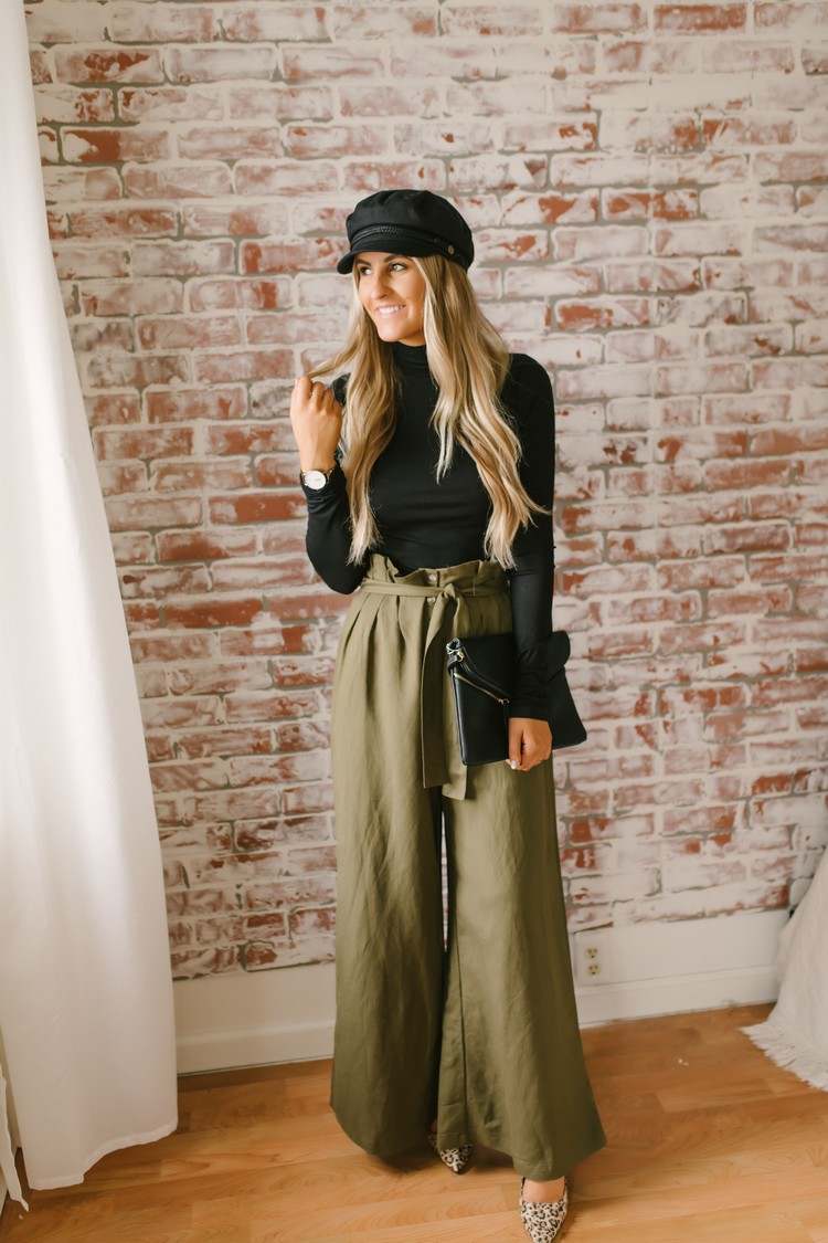 Marlene nohavice v zime kombinujú módne trendy 2020