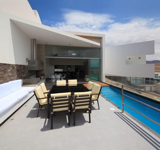 plážový dom-terasa-bazén