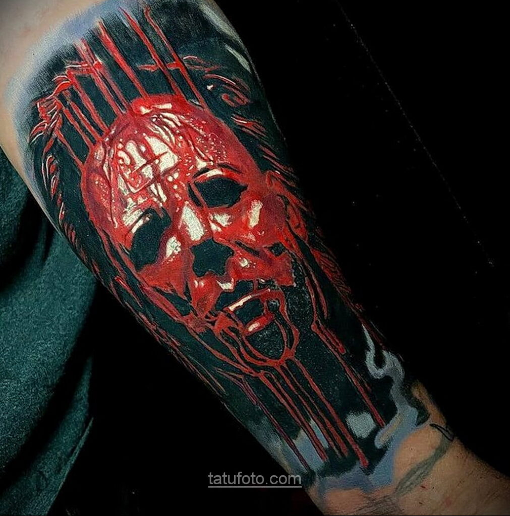 Zdjęcie przerażającego rysunku tatuażu 10.01.2021 №10059 -straszny tatuaż-