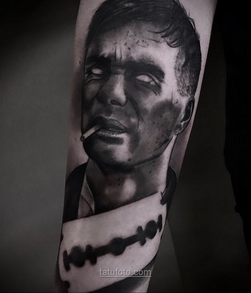 Zdjęcie przerażającego rysunku tatuażu 10.01.2021 №10048 -straszny tatuaż-