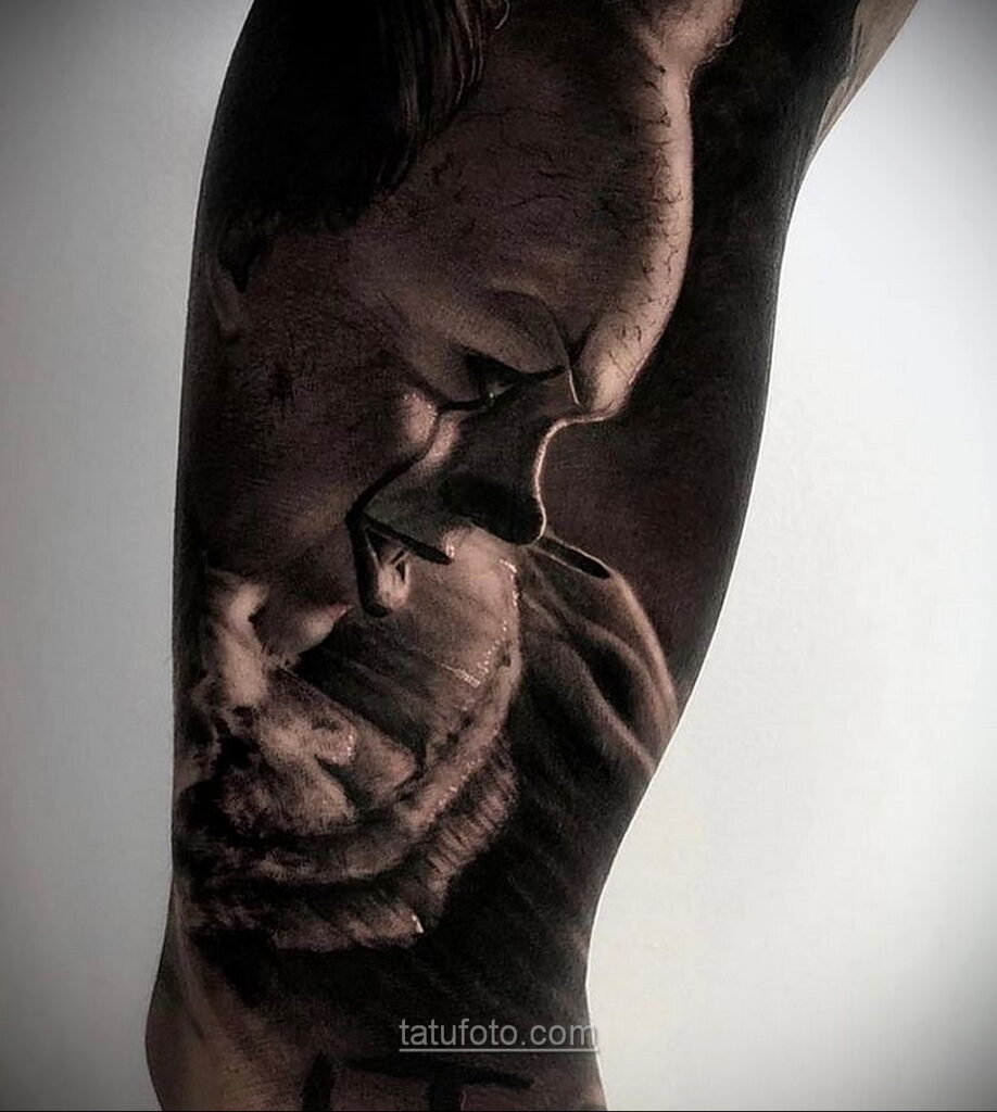 Zdjęcie przerażającego rysunku tatuażu 10.01.2021 №10045 -straszny tatuaż-